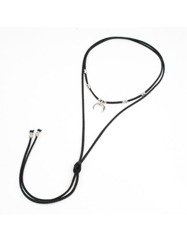 Collar de Gamuza Inverted Moon