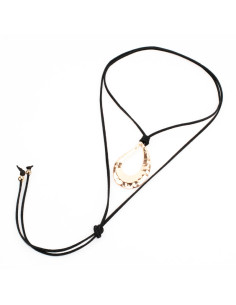 Collar de Gamuza Organic Feather