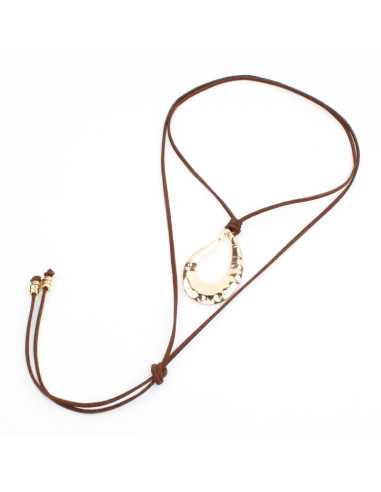 Collar de Gamuza Organic Feather