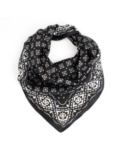 Pañuelo Ethnic Black (70x70)