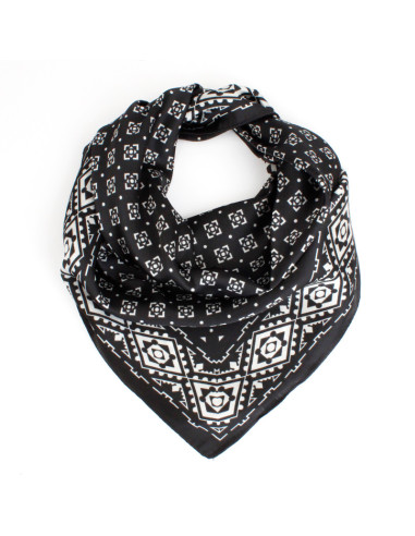 Pañuelo Ethnic Black (70x70)