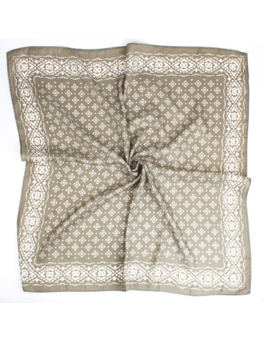 Pañuelo Ethnic Oliv (70x70)