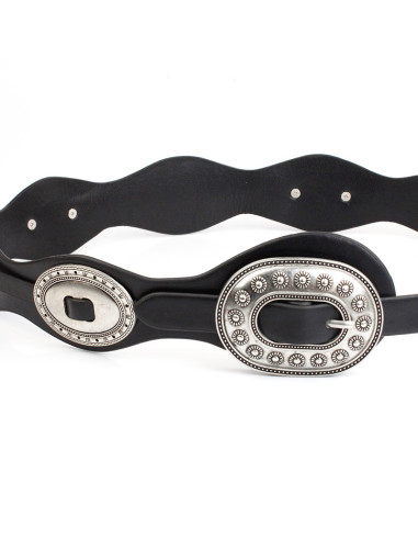 Cinturón Faja Boho Metal
