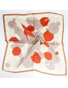 Pañuelo Roccoco Rose Terra (70x70)