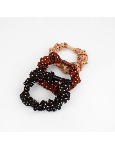Set x3 Mini Scrunchies Polka Dots