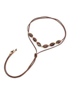 Collar de Gamuza Oval Colors