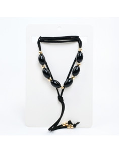 Collar de Gamuza Oval Colors