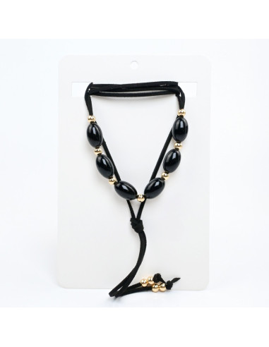 Collar de Gamuza Oval Colors