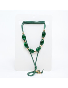 Collar de Gamuza Oval Colors