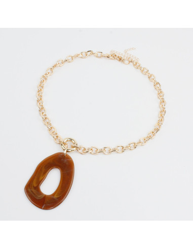 Collar  Corbatero de Cadena Caramel Colors