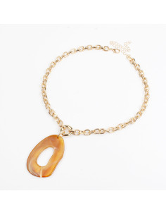 Collar  Corbatero de Cadena Caramel Colors