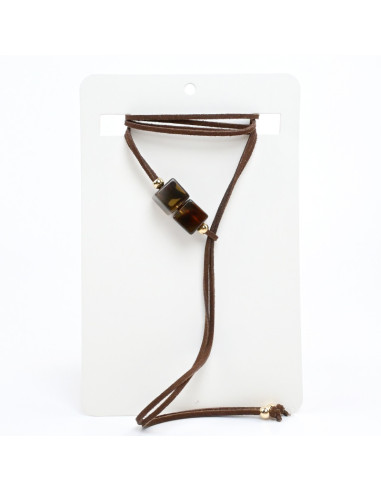 Collar de Gamuza Square Tie