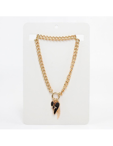 Collar de Cadenas Dark Heart