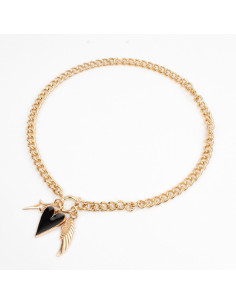 Collar de Cadenas Dark Heart