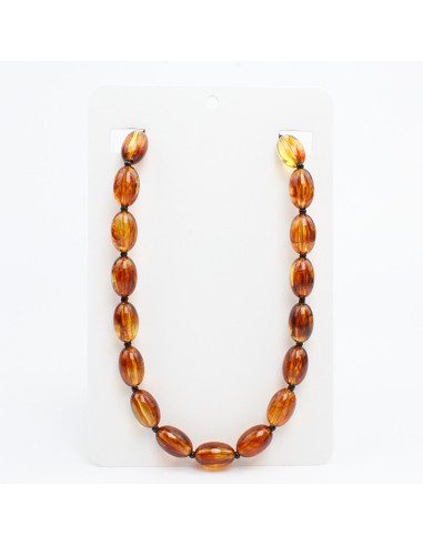 Collar Flexible Ovals Beads