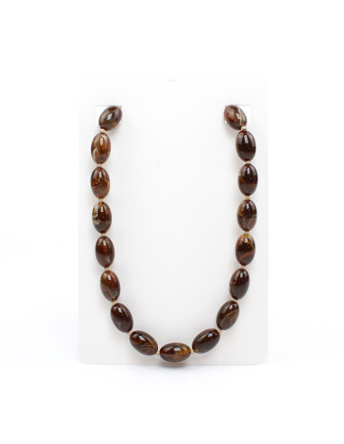 Collar Flexible Ovals Beads