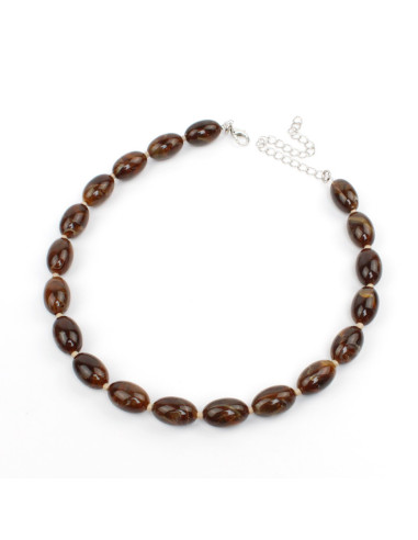 Collar Flexible Ovals Beads