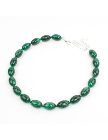 Collar Flexible Ovals Beads