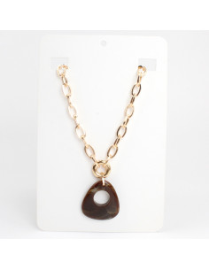 Collar de Cadena Acrylic Organic