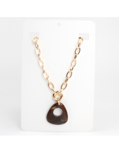 Collar de Cadena Acrylic Organic