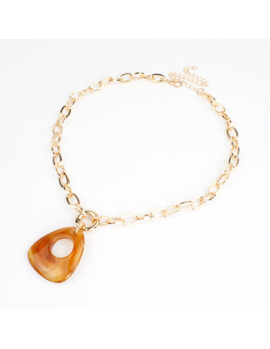 Collar de Cadena Acrylic Organic