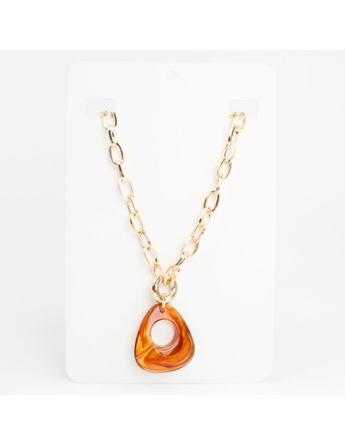 Collar de Cadena Acrylic Organic