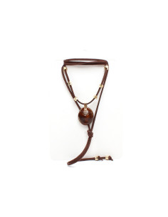 Collar de Gamuza Organic Amber