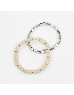 Set de Pulseras Silver Trend