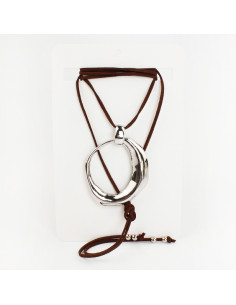 Collar de Gamuza Boho Silver