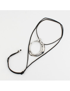 Collar de Gamuza Boho Silver