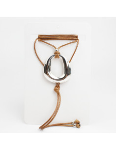 Collar de Cordón Silver Organics