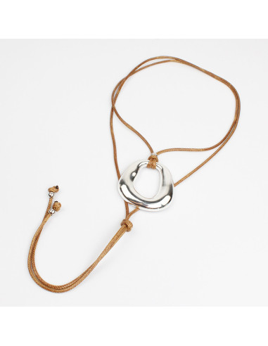 Collar de Cordón Silver Organics