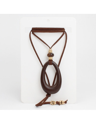 Collar de Gamuza New Oval