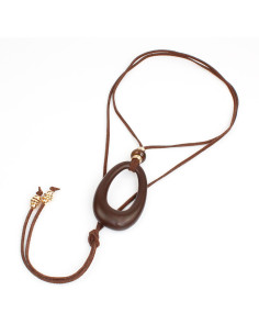 Collar de Gamuza New Oval