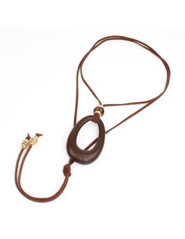 Collar de Gamuza New Oval