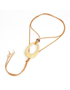 Collar de Gamuza New Oval