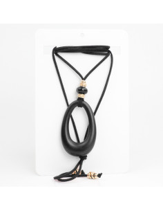 Collar de Gamuza New Oval