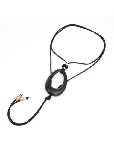 Collar de Gamuza New Oval