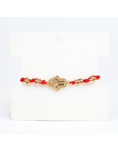 Pulsera de Hilo Gold Hamsa