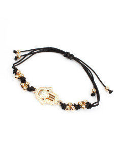 Pulsera de Hilo Gold Hamsa
