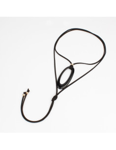 Collar de Gamuza Organic Oval