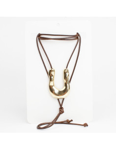 Collar de Cordón U Form Gold