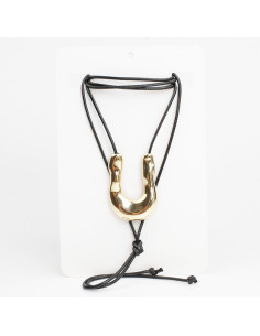 Collar de Cordón U Form Gold