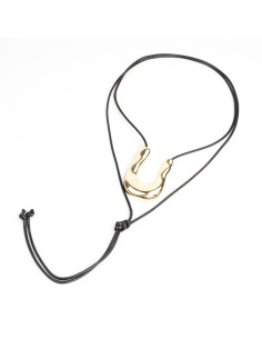 Collar de Cordón U Form Gold