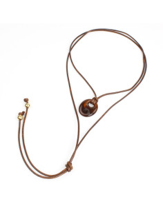 Collar de Cordón Organic Amber