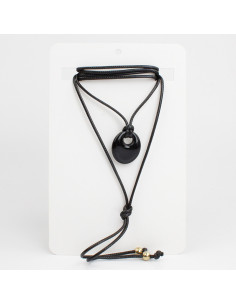 Collar de Cordón Organic Amber