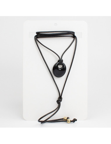 Collar de Cordón Organic Amber