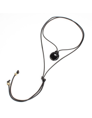 Collar de Cordón Organic Amber