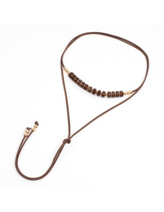 Collar de Gamuza Caramel Donuts