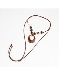 Collar de Gamuza Acrylic